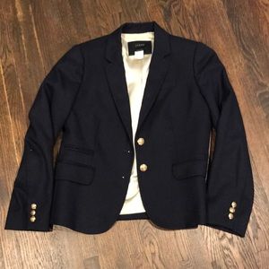 J. Crew Schoolboy Blazer in Navy